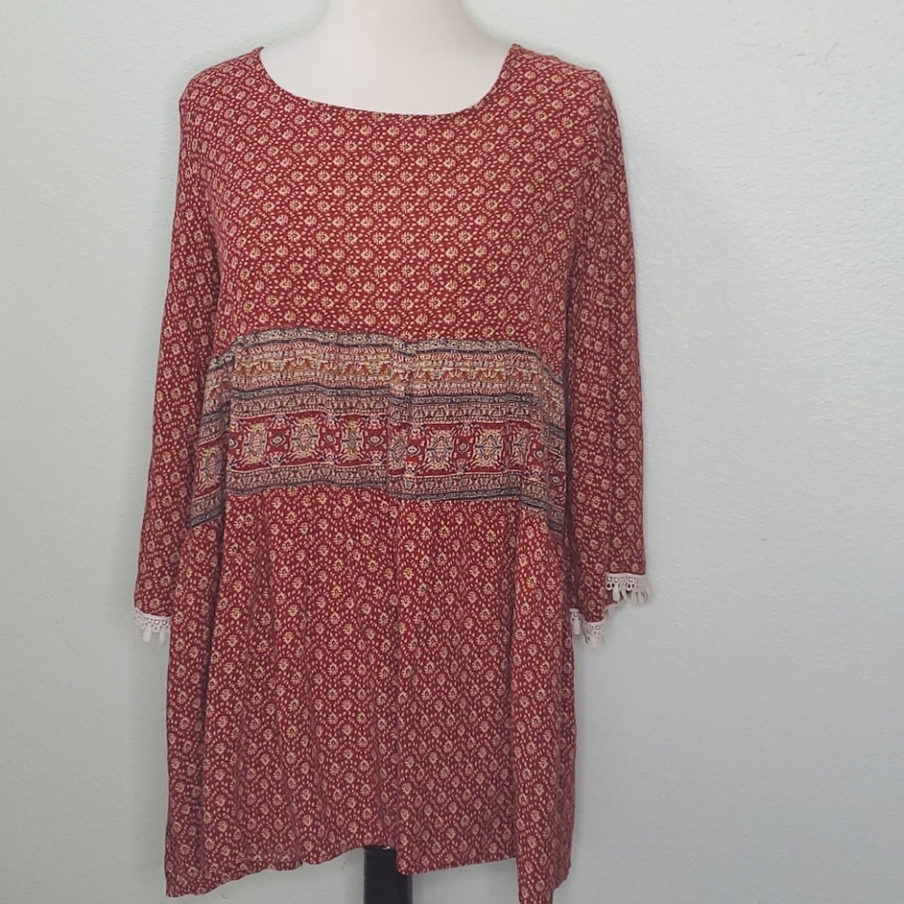 Southern Stitch Boho Top